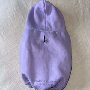 ✨ COMFRT Pastel Edit Dog Hoodie – Lilac Purple – Size M ✨